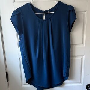 SHEIN Deep Blue Blouse